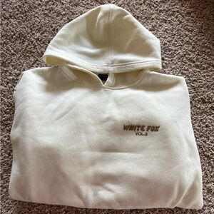 White Fox Boutique Cream Hoodie
